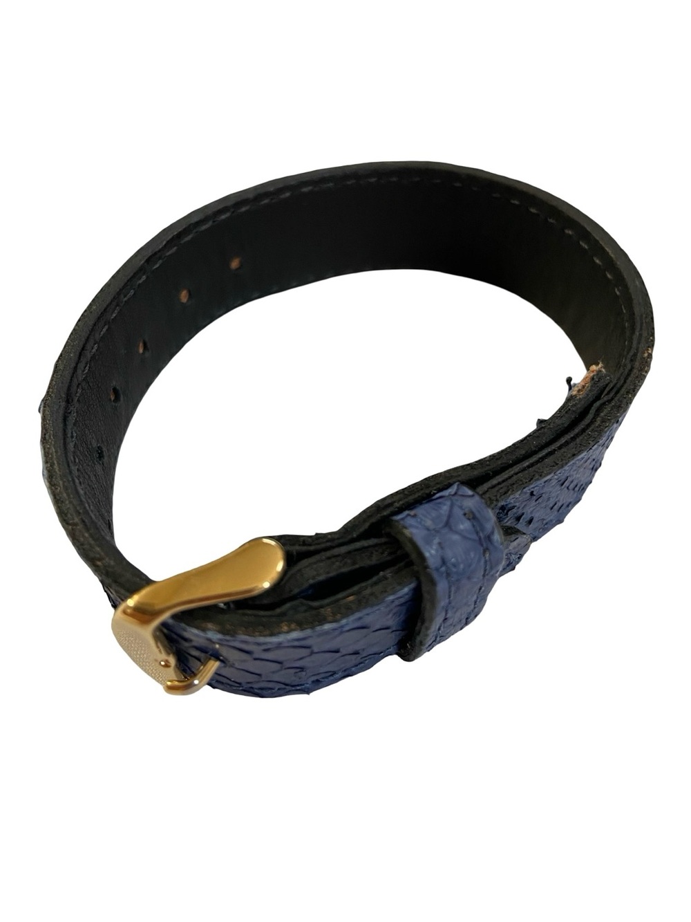 Snakeskin Blue Bracelet